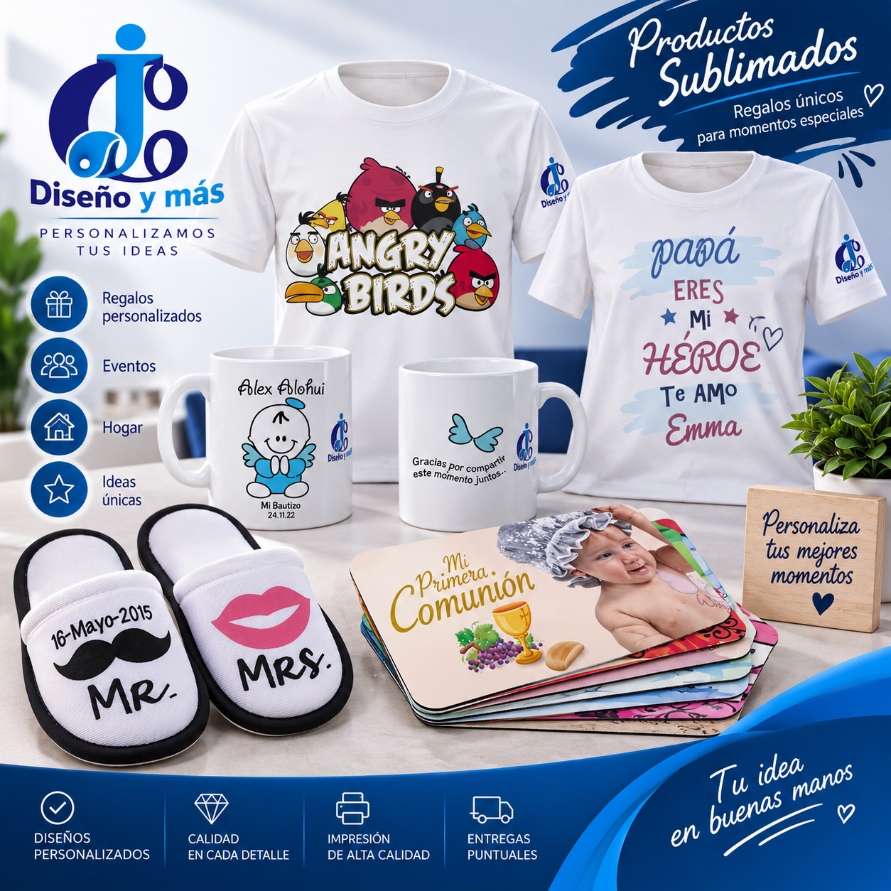 Productos sublimados